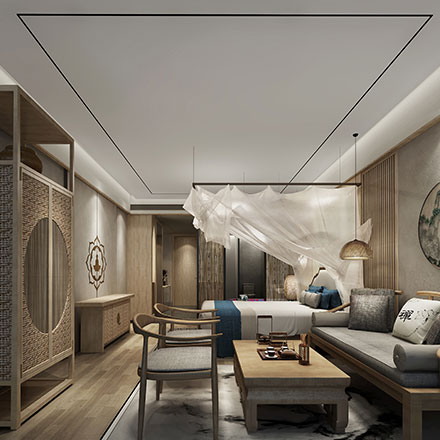 酒店标识标牌设计公司设计多功能集成标识。