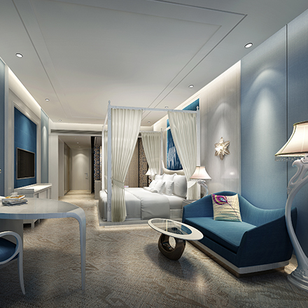 酒店标识标牌设计公司为禅修酒店设计静心标识。