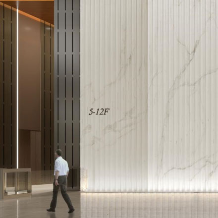 酒店标识标牌设计公司实验可降解材料标识。