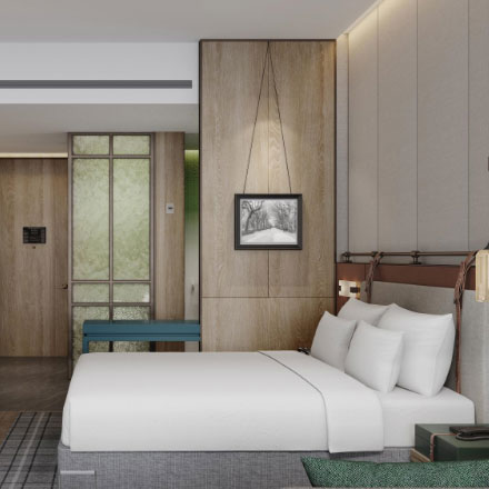 酒店标识标牌设计公司构想月球酒店标识。