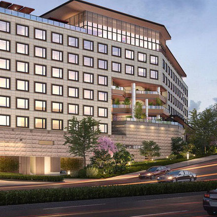 酒店标识标牌设计公司设计季节性变换标识。