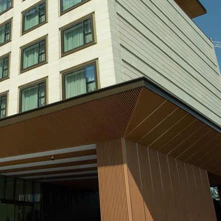 酒店标识标牌设计公司实验全息投影标识。