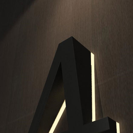 酒店标识标牌设计公司服务城市综合体酒店。