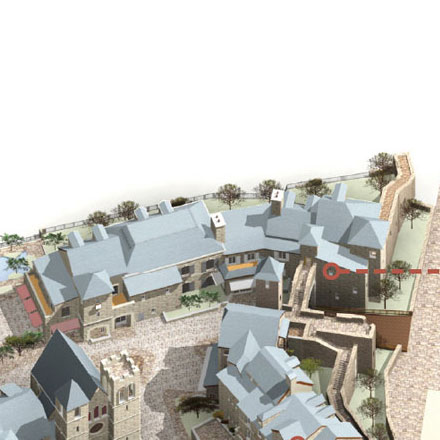 酒店形象设计公司探索引导植物生长标识。